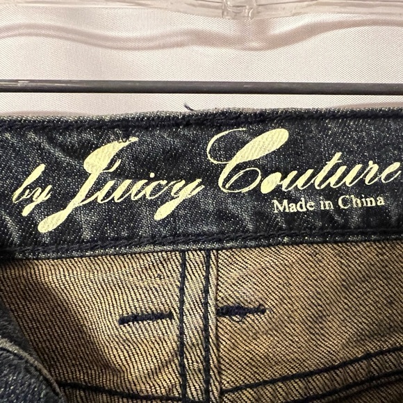 Short juicy couture denim jean shorts size 30. NWOT - Picture 4 of 5
